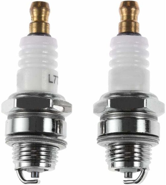 Geschikt Voor L7T bougies voor tweetakt kettingzagen en bosmaaiers, 430/520 bougie onderdelen; Geschikt voor Husqvarna kettingzaagonderdelen, 2-pack.
