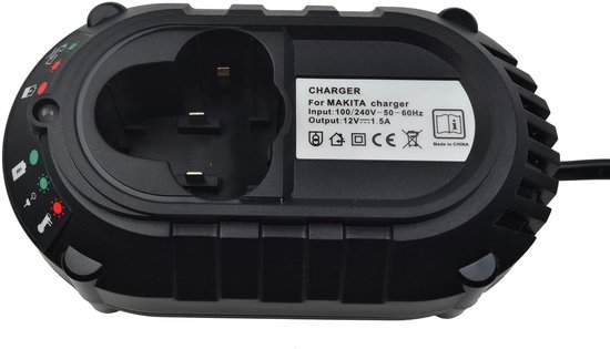 Geschikt voor Li-ion acculader voor Makita BL1013 BL1014 10.8V DC07SA DC10WA van Cellonic