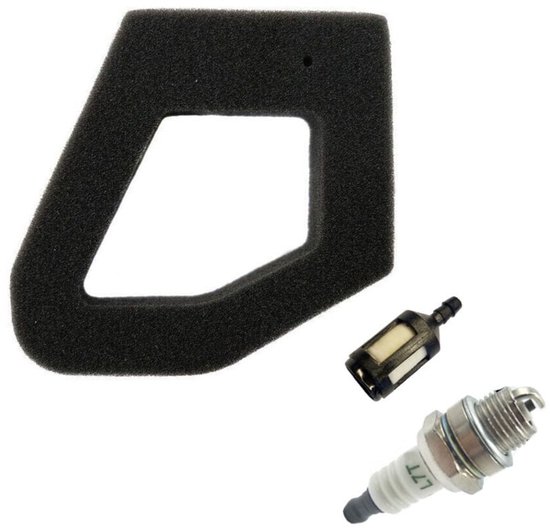 Geschikt voor Luchtfilter, oliefilter en bougie voor Honda GX35 - Past op Honda GX35 bosmaaier van Merkloos	