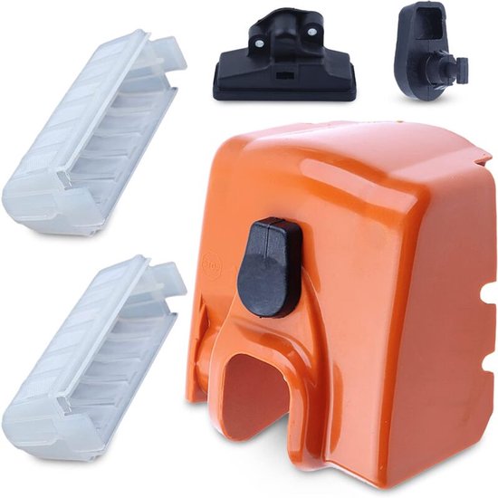 Geschikt voor Luchtfilterdeksel voor Stihl MS250 MS210 MS230 025 MS 210 230 250 kettingzaag Luchtfilterpakking en luchtfilterkop vervangen 1123 140 1902 1123 kettingvervangingsonderdelen van Stihl