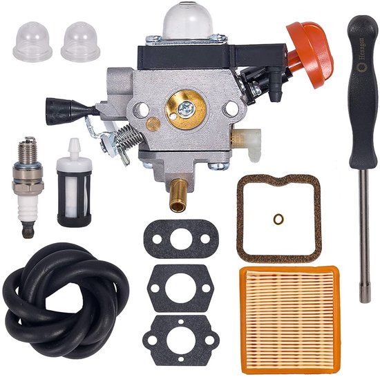 Geschikt voor Luchtfilters voor STIHL FS89 FS91 FS111 FS131 FS311 HT102 HT103 HT132 HT133 KM91 KM111 KM131 FC91 FC111 BT131 FR131, Luchtfilters met bougies van Merkloos	
