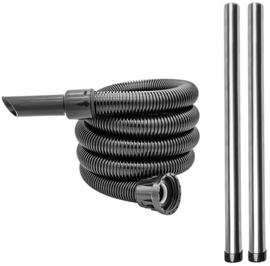 Geschikt voor Numatic Henry, George en Edward stofzuigeraccessoires, 1 slang + 2 x 32 mm roestvrijstalen buizen van Didofy