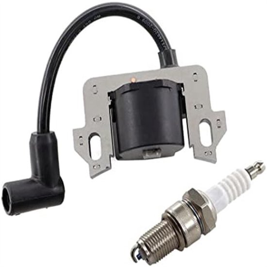 Geschikt voor Ontstekingspoel met bougie voor Honda GCV160 GCV135 GCV190 GSV160 GSV190 GC135 GC160 GC190 GC160A GC160LA GC190A GC190LA HRB216 HRR216 HRS216 HRT216 grasmaaiermotoren van Noonxi