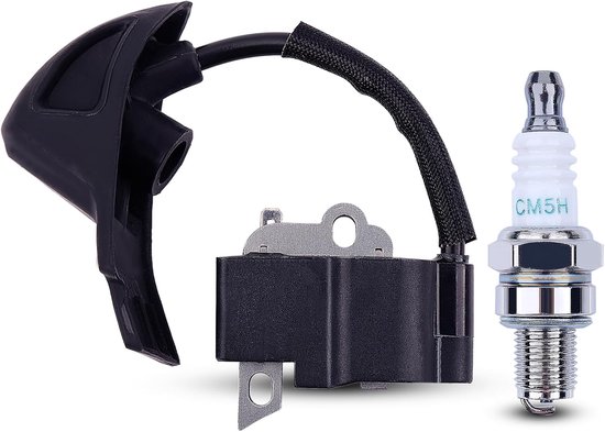 Geschikt voor Ontstekingsspoelmodule met bougie voor Stihl bladblazer BG56 BG86 BG56C BG86C SH56 SH86 Vervang 4241-400-1302 4241 400 1307 4241-400-1306 van Merkloos	