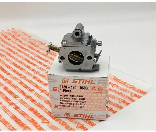 Geschikt voor Originele carburateur c1q - s57h ms170, ms170c, ms180, ms180c, 11301200603 van Stihl