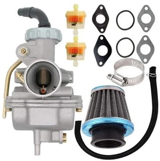 Geschikt voor PZ16 Carburateur Kit voor Kazuma 50cc70cc90cc110cc125cc ATV Go kart PZ20 - Past op voertuig van Merkloos	
