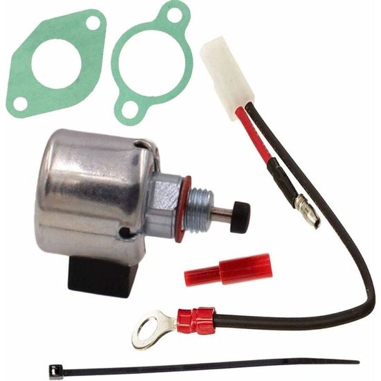 Geschikt voor Reparatieset voor brandstofsolenoïde, compatibel met Kohler nr. 12-757-09, 12-757-33 S en 1275733 van Carbpro