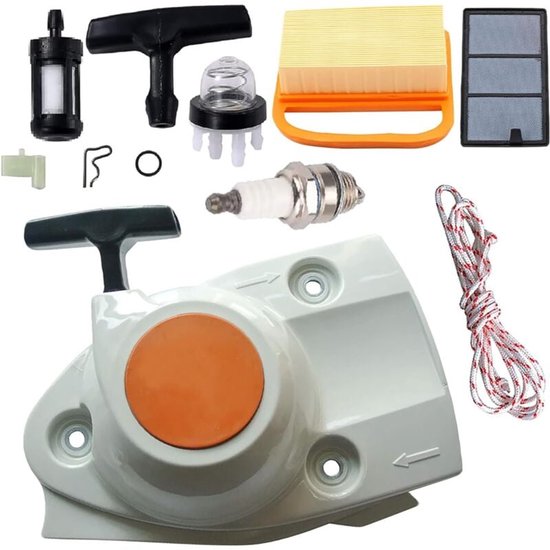 Geschikt voor Starterkit met luchtfilter voor Stihl TS410 TS420 TS480i TS500i kettingzaag Vervangt OEM 4238 190 0300, 4238 140 4401 van Haishine