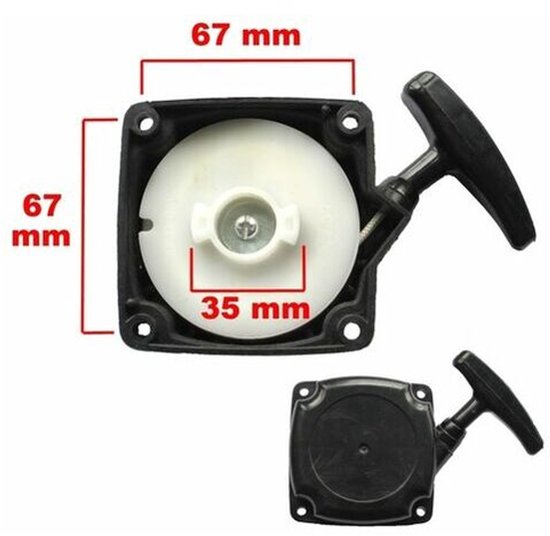 Geschikt voor Startmotor voor bosmaaier, 4-in-1 multifunctioneel, stokgereedschap en boor van TimberPro
