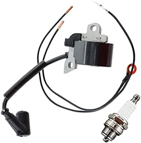 Geschikt voor STIHL kettingzaag ontstekingspoel vervangen 000 0 400 1300 Bougie BPMR7A past 024 026 028 029 039 044 048 MS240 MS260 MS290 MS310 MS360 MS440 MS640 kettingzaag [A+++] van Merkloos	