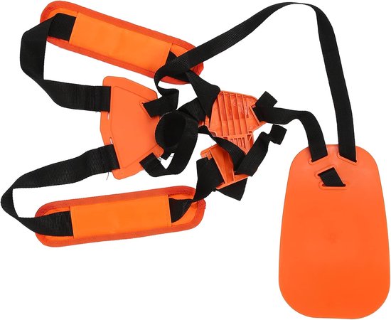 Geschikt voor Strimmerharnas, Trimmerschouderriem, Dubbele schoudercomfortriem voor bosmaaiers / trimmers / trimmerharnas, Nylon riem voor tuinbosmaaier van Merkloos	