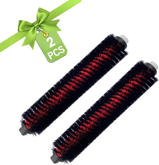Geschikt voor Toepasbare 2-pack reinigingsborstel voor Roborock S7 MaxV Ultra / S7 Pro Ultra / S8 Pro Ultra, afneembare hogesnelheids zelfreinigende rolborstel voor dweilpads van Merkloos	