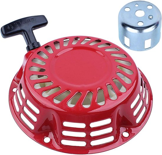 Geschikt voor Trekstarterset voor Honda GX120 GX160 GX200 GX140 5,5 pk 6,5 pk motor, trekkoordmontage met startbeker, vervangende onderdelen voor trekstarter, terugslagstarterset van Merkloos	