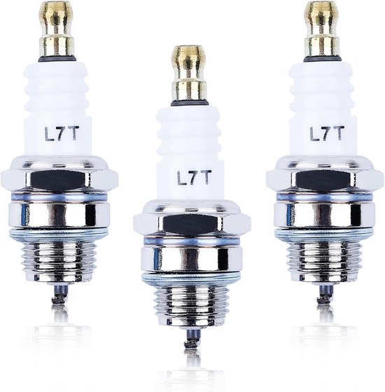Geschikt voor Vervangende bougie voor NGK BPMR7A L7T en voor Champion CJ8 RCJ6Y RCJ7Y Meer soorten bougies - Adofol bougies geschikt voor Stihl 017 018 MS170 MS180 MS290 MS310 MS390 029 039 kettingzaag Verpakking van 3 van Merkloos	