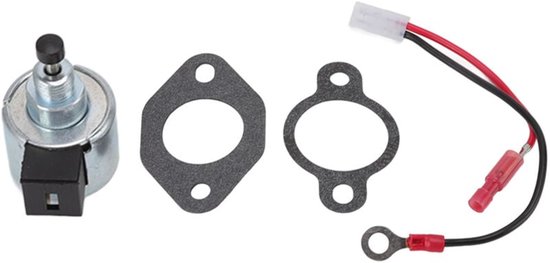 Geschikt voor Vervangende carburateursolenoïde voor Kohler 1275709 1275733S 1243502S, voor JOHN DEERE Stx38 Lx255 Am128242 Am128816 motoren van HURI