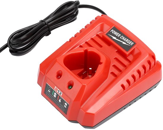 Geschikt voor Vervanging voor M12-acculader, lithium-acculader voor elektrisch gereedschap M112-accu (EU) van Merkloos	