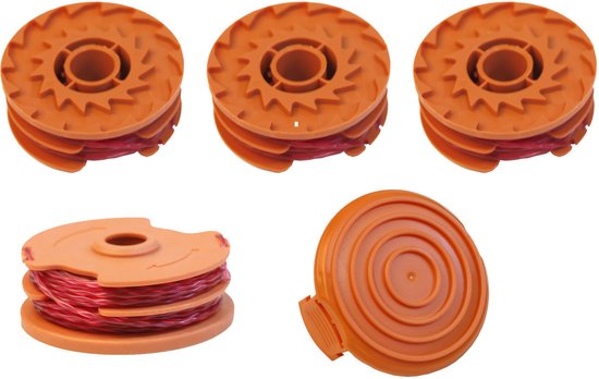Geschikt voor WORX nylon maaitouw WA0007 spoel /50019417 spoel cap voor het stroppen van touw set voor het stroppen van vervangers van Merkloos	