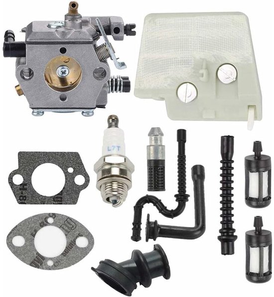 Geschikt voor WT-194 Carburateur met Luchtfilter Vervanging voor Stihl 024 026 MS240 MS260 024AV 024S Vervanging voor Walbro WT-194-1 WT-22 Kettingzaag Carburateur Vervangt 11211200611 van Merkloos	