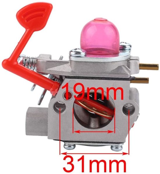 Geschikt voor WT-875 545081855 Carburateur voor BVM200VS P200C 25CC Blower van Merkloos	