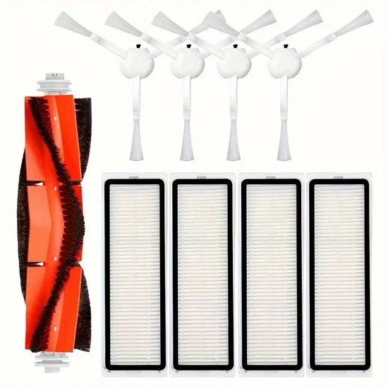 Geschikt voor Xiaomi Robot Vacuum 1C1T Accessoires Mijia Sweep & Mop 2C Hoofdborstel Zijborstel Dweildoek Stoffilterset van Xiaomi