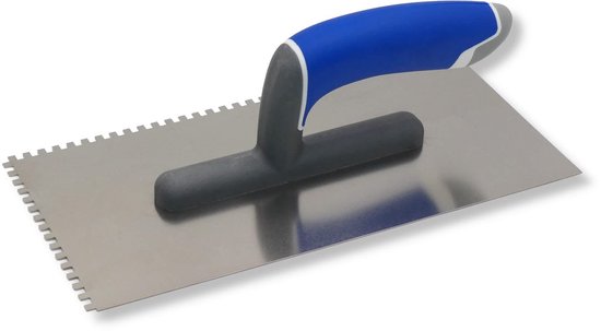 Getande Spaan - 270x130mm met 4x4mm tanden