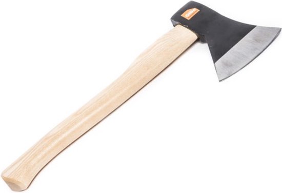 Gille_Handbijl_kloofbijl_hakbijl_met 35 cm houten steel - 600 gram van Gille