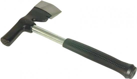 Gipsbijl met stalen steel van Merkloos	