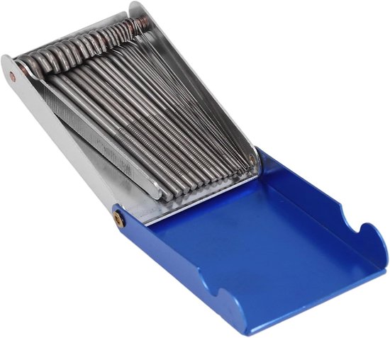 Gitaarvijlenset - 22 Staven - Roestvrij Staal en Koolstofstaal - Universeel Ontwerp - Handig Gebruik voor Snaarmoer en Brug - Gitaaronderhoud van Merkloos	