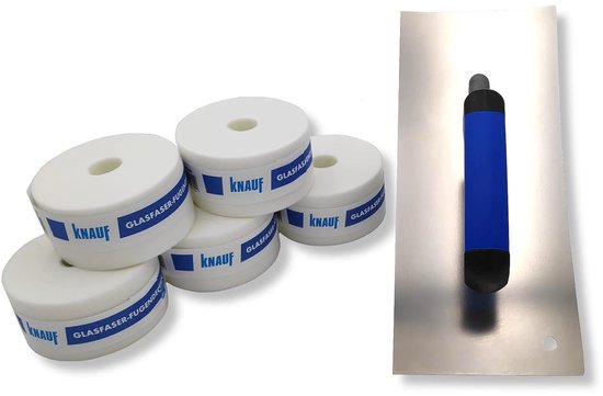 Gladheidspaan Concaaf - Voegendekstrips Set - Strak Afwerken - Dubbele Concave Zijden - 280x120mm van Merkloos	