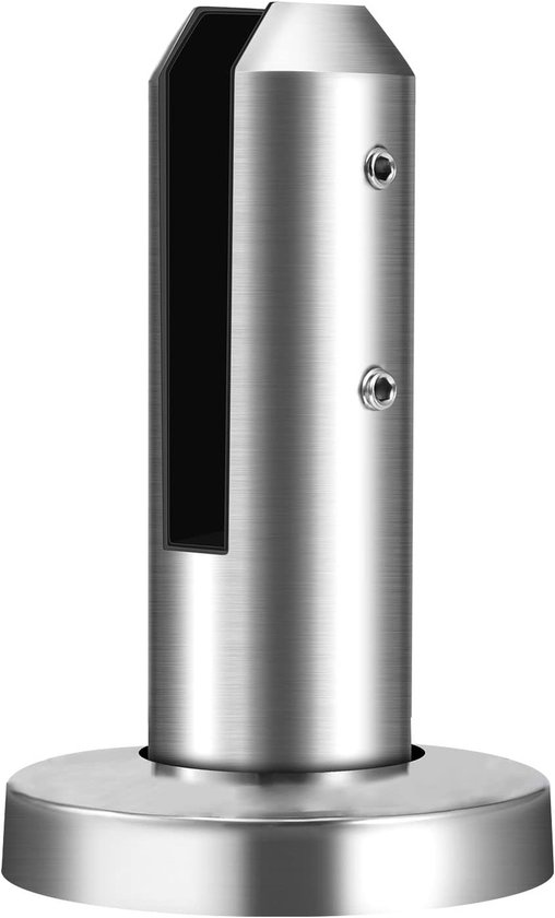 Glas Klem - 304 RVS Klem voor 8-12mm / 0.3-0.5 Inch Glas - Zwembad - Vloer Glas Fence Klem voor Thuis - Trap - Toilet - Balkon - 3.9 x 3.9 x 6.7 inches van KINLINE