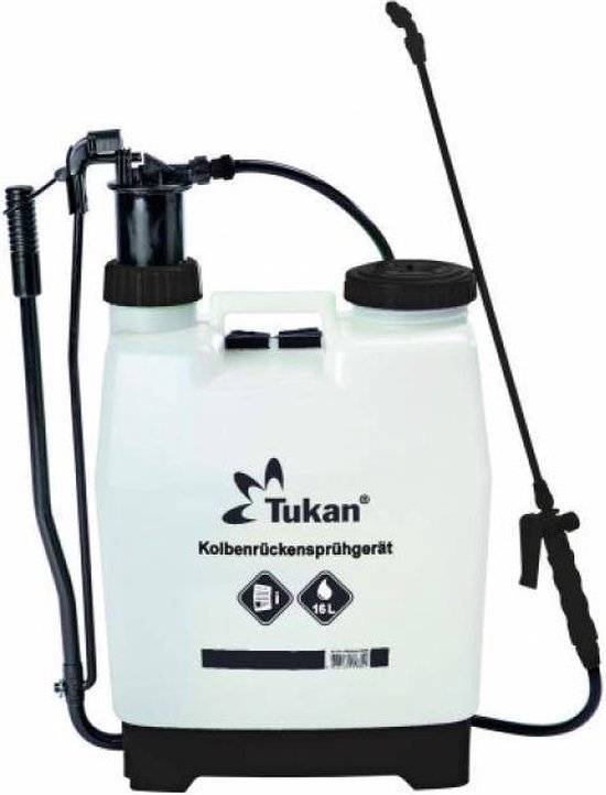 Gloria Haus und Garten 000052.0000 Tukan 1600 Rugspuit 16 l van Merkloos	