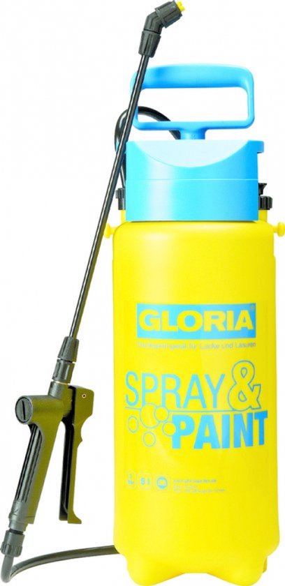 Gloria Haus und Garten 000101.0000 Spray&Paint Drukspuit 5 l van Merkloos	
