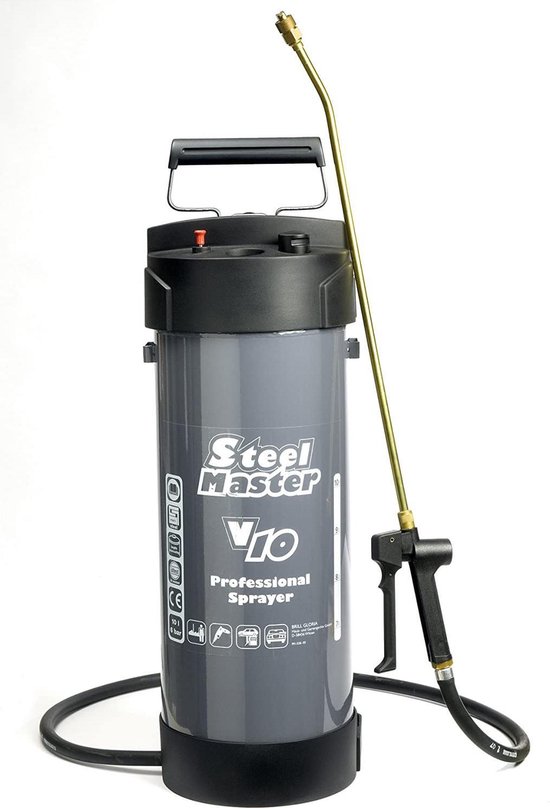 Gloria Haus und Garten 000311.0000 SteelMaster V10 Drukspuit 10 l van Gloria