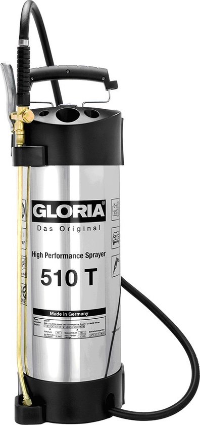 Gloria Haus und Garten 000512.0000 510 T Profiline Drukspuit 10 l