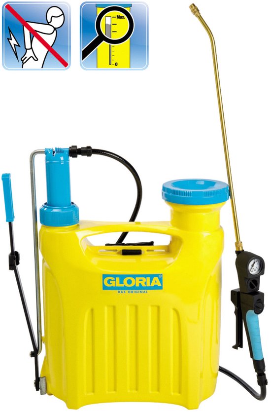 Gloria Hobby Rugspuit 1200 - Rug- & Drukspuiten - 12 l 4 bar van Merkloos	