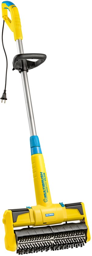 GLORIA MultiBrush 230V XL - Multifunctionele XL-elektrische borstel - voor het reinigen van oppervlakken en voegen - 32 cm XL-werkbreedte van Merkloos	