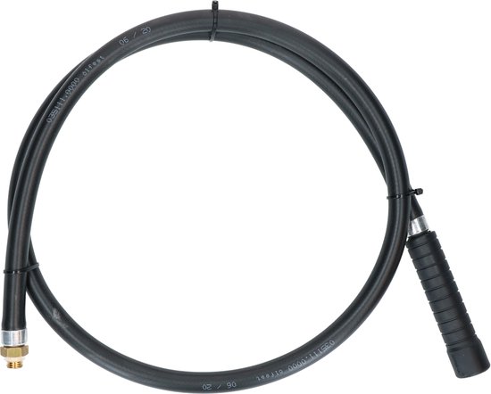 Gloria Vervangingsslang 140 cm - Oliebestendige Vervangingsslang - Hogedrukreinigerslangen - Geschikt voor de Gloria Drukspuit 505T 5 Liter - Accessoires voor Hogedrukreiniger - Zwart