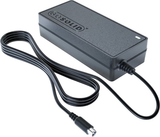 GO SOLID! ® Adapter geschikt voor Grundig ERG 06 EKFV elektrische step - 42V 2A van GO SOLID!®