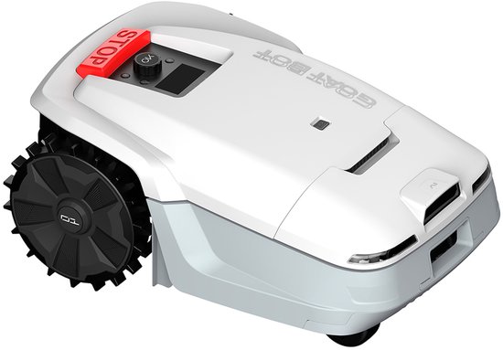 Goat Bot Unicut H1 robotmaaier, 1500m² groot dekkingsgebied, RTK+VSLAM voor nauwkeurige kartering, 24cm maaibreedte, 0,45m/s hoge snelheid, 45° hellingklimvermogen, AI-aangedreven obstakelvermijding, IPX6 waterdicht - Wit van GOAT