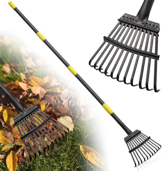 Golden crown - 180 cm - Tuinbladhark - Verstelbare stalen handgreep
