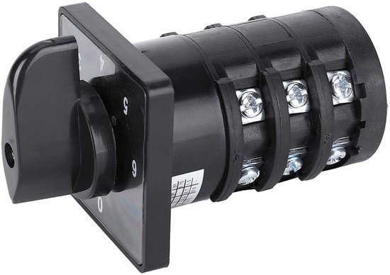 Golden crown - Rotary Switch - 7 Posities - Cam Switch voor Hogedrukreiniger - 500V 20A - Betrouwbare schakelaar - Ideaal voor elektrische toepassingen ... van Merkloos	