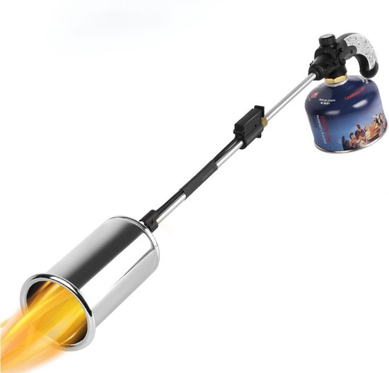 Goodivery® - Onkruidbrander - Hoogwaardige Blaasbrander - Verwijderbare Propaan Onkruidbrander Voor Tuin - Looppad - Ijs - Sneeuw - Behalve Gascartridge van Goodivery