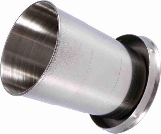 Goodivery ® Opvouwbare RVS Reis- en Outdoor Beker voor Wandelen en Kamperen van Goodivery