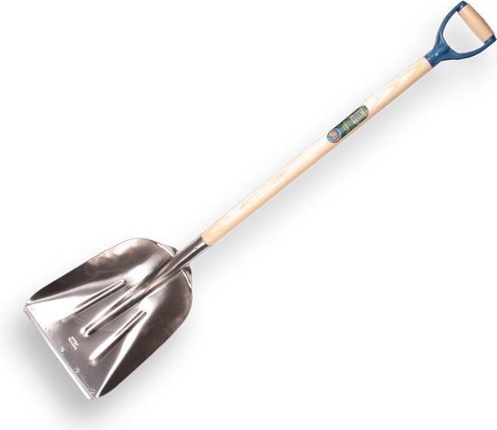 Graanschop A-RZ 790160 - Aluminium Blad met scheprand - Steellengte : 85 cm - Bladlengte : 440 mm - Bladbreedte : 340 mm van Altrad.