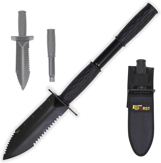 Grafmeter met handen schep en verlengfunctie voor tuin en outdoor van Merkloos	