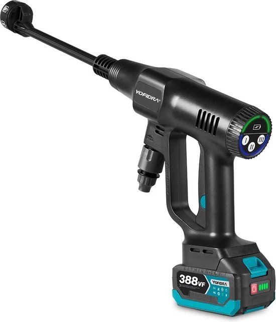 Gran Vida® - Hogedrukreiniger - Waterpistool 6-in-1 voor Tuinreiniging en Autowassen - 200bar - 3500Watt van Gran Vida®