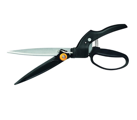 Graskantenschaar - 35,5 cm, Ergonomisch, Instelbare Snijhoek 180° voor Gazons en Heggen van Merkloos	