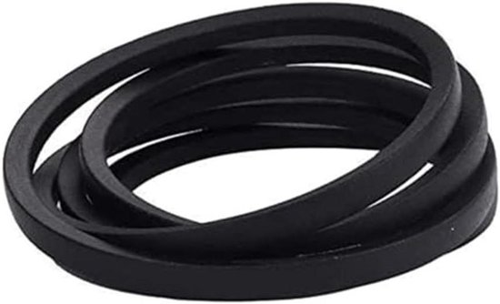Grasmaaier Aandrijfriem - Tractor Dekriem - Gazon Onderhoud - Duurzaam Rubber - 1/2x146 Inch - Zwart