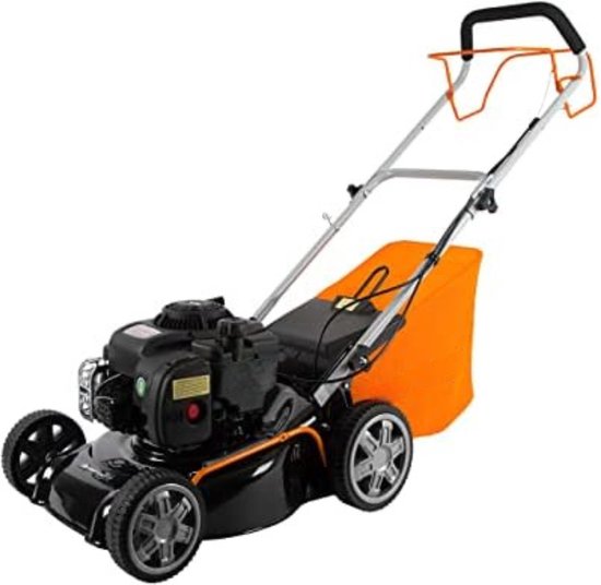 Grasmaaier benzine zelfrijdend - Grasmaaier benzine zelftrekkend - ‎133 x 50 x 100,5 cm; 23,5 - Maaibreedte 41 cm van Kibani
