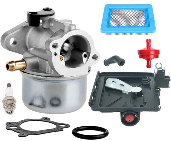 Grasmaaier Carburateur 799868 Luchtfilter Reiniger Basis voor 498170 799872 694202 Motoronderdelen van Merkloos	